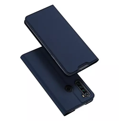 Telefontok Xiaomi Redmi Note 8T - Dux Ducis kék flipcover tok