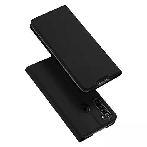 Telefontok Xiaomi Redmi Note 8T - Dux Ducis fekete kinyitható tok