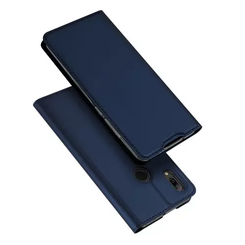 Telefontok Huawei P Smart 2019 - Dux Ducis kék flipcover tok