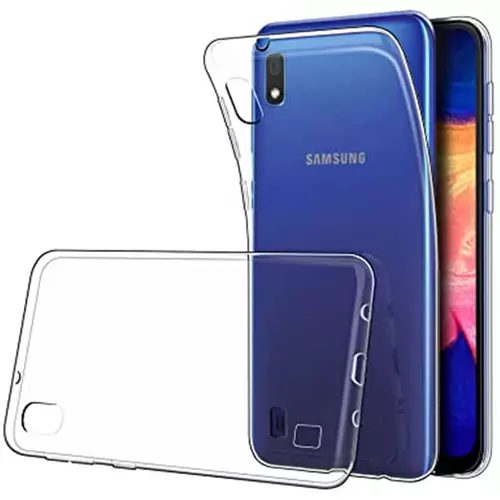 Telefontok Samsung Galaxy A10 - átlátszó szilikon tok
