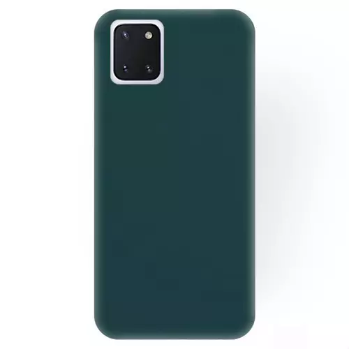 Telefontok Samsung Galaxy Note10 Lite - zöld szilikon tok