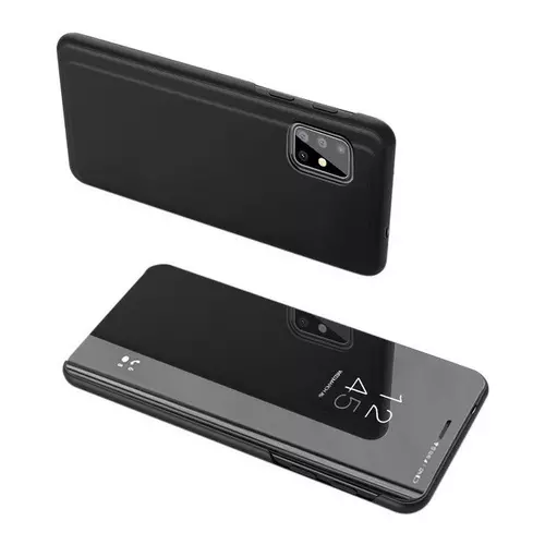 Telefontok Samsung Galaxy Note 10 Lite - fekete Clear View Tok