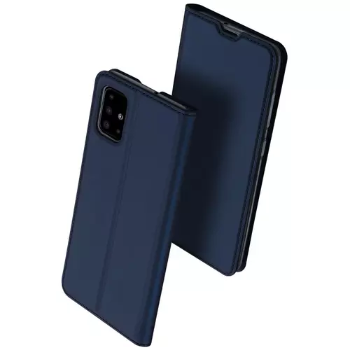 Telefontok Samsung Galaxy S20 - Dux Ducis kék flipcover tok