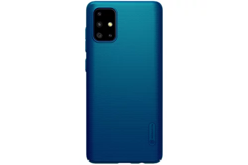 Telefontok Samsung Galaxy A51 - Nillkin Super Frosted kék tok