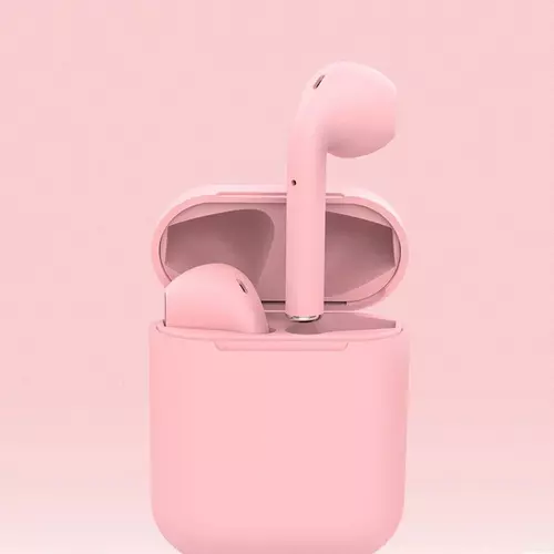 Headsett: TWS i12 pink vezeték nélküli stereo headset