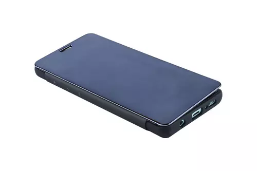 Telefontok Samsung Galaxy S10+ (S10 Plus) - Clear View Tok Fekete