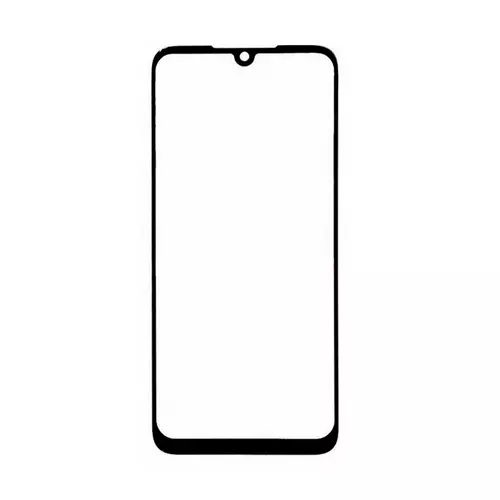 Üvegfólia Xiaomi Redmi Note 8 Pro - fekete tokbarát Slim 3D üvegfólia