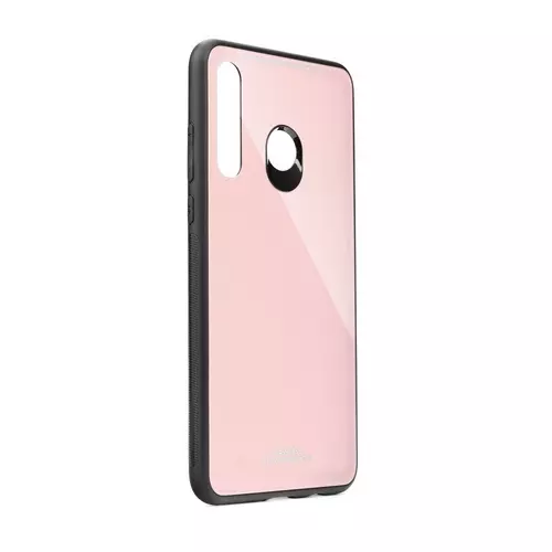 Telefontok Huawei P40 Lite E - Forcell pink üveg hátlaptok