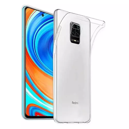 Xiaomi Redmi Note 9S Telefontok - átlátszó szilikon tok