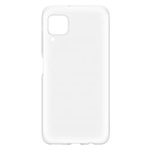 Telefontok Huawei P40 Lite - fehér áttetsző matt szilikon hátlaptok