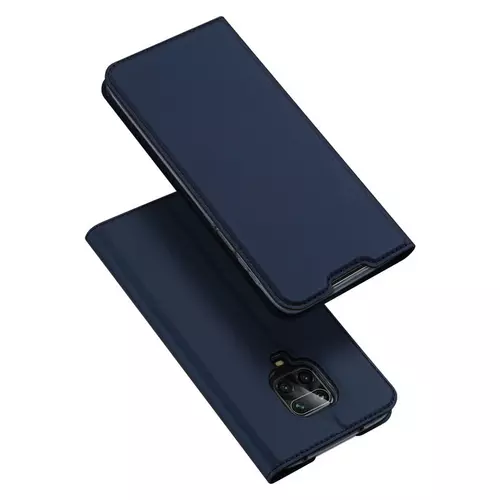 Telefontok Xiaomi Redmi Note 9S - Dux Ducis kék flipcover tok