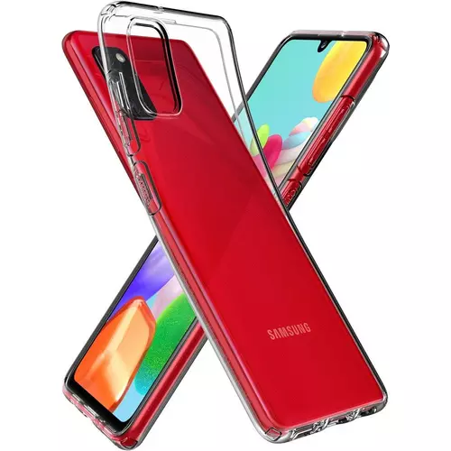 Telefontok Samsung Galaxy A41 - SPIGEN Crystal Clear Átlátszó tok