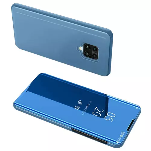 Telefontok Xiaomi Redmi Note 9S - Kék Clear View Tok