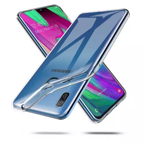 Telefontok Samsung Galaxy A10 - TECH-PROTECT átlátszó szilikon hátlaptok