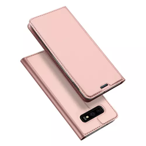 Telefontok Samsung Galaxy S10e - DUX DUCIS rózsaszín kinyitható tok