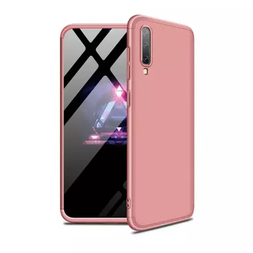 Telefontok Samsung Galaxy A50s - GKK Protection 3In1 tok rose gold