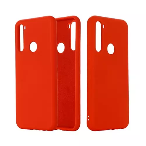 Telefontok Xiaomi Redmi Note 8T - Piros szilikon tok