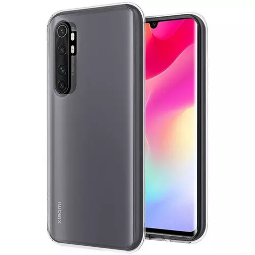 Xiaomi Mi Note 10 Lite Telefontok - átlátszó szilikon tok