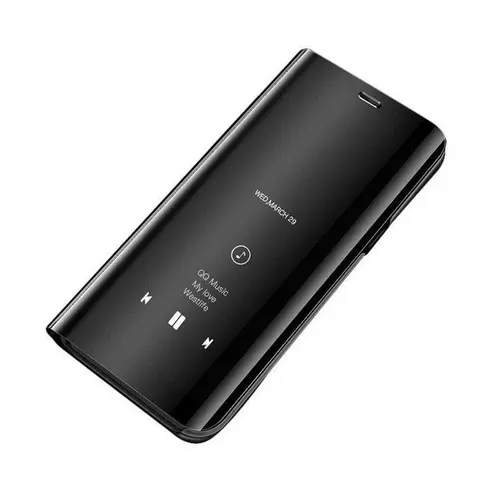 Telefontok Xiaomi Mi Note 10 Lite - Fekete Clear View Tok