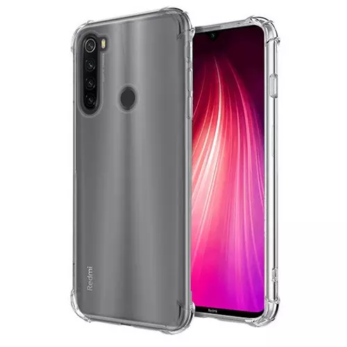 Xiaomi Redmi Note 8T Telefontok - Ütésálló átlátszó tok