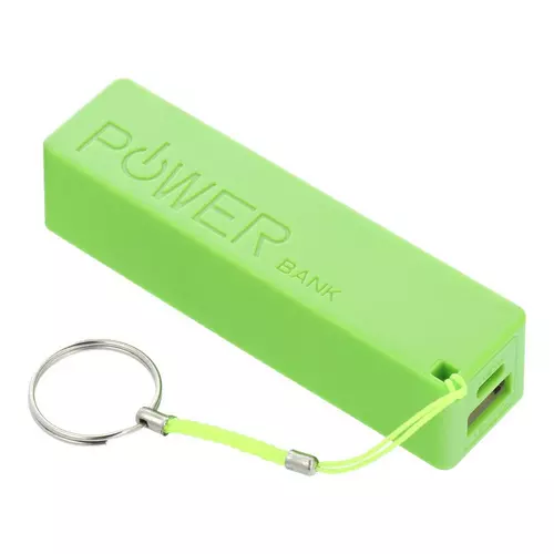 Powerbank: BLUN Parfume - zöld powerbank, 2600 mAh