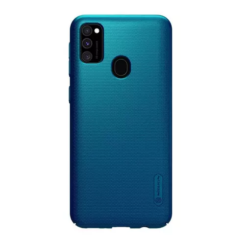Telefontok Samsung Galaxy M21 / M30s - Nillkin Super Frosted kék tok