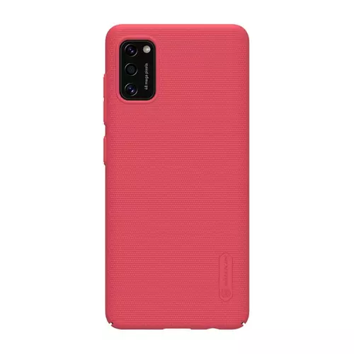 Telefontok Samsung Galaxy A41 - Nillkin Super Frosted piros tok