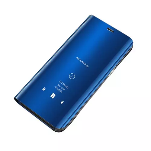 Telefontok Xiaomi Mi Note 10 Lite - kék Clear View Tok