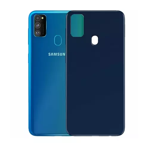 Telefontok Samsung Galaxy M21 / M30s - kék szilikon hátlaptok