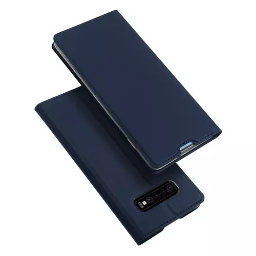 Telefontok Samsung Galaxy S10 Plus - DUX DUCIS kék kinyitható tok