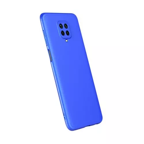 Telefontok Xiaomi Redmi Note 9 Pro Max - GKK Protection 3in1 hátlap - kék