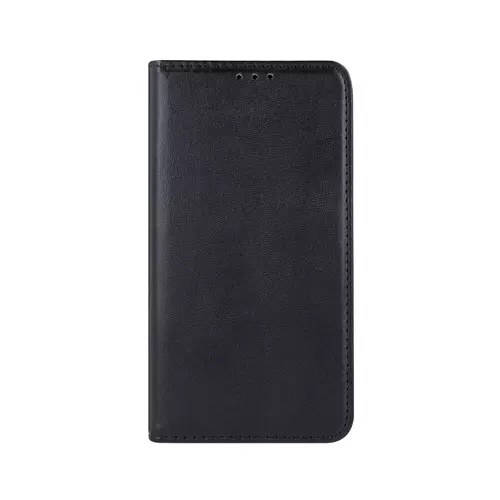 Telefontok Huawei Y6p - Smart Magnetic fekete szilikon keretes mágneses könyvtok