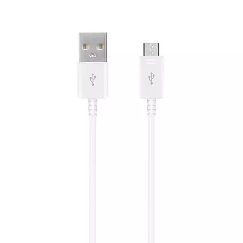 Kábel: Samsung EP-DG925UWE fehér gyári micro USB adatkábel 1,0 m 