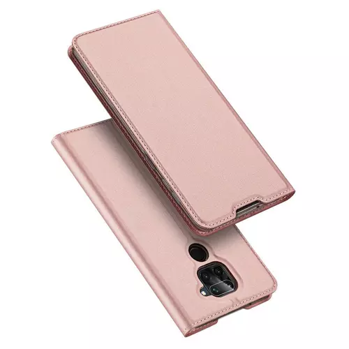 Telefontok Xiaomi Redmi Note 9 / Xiaomi Redmi 10X 4G - Dux Ducis rose gold flipcover tok