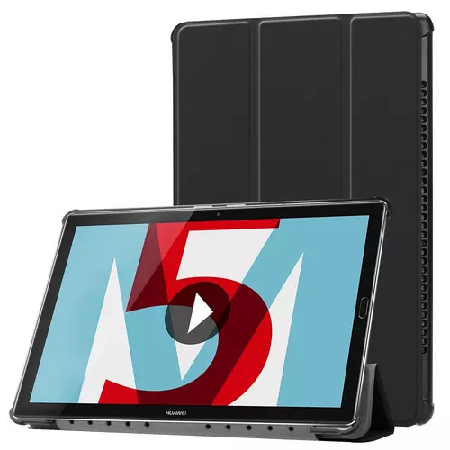 Tablettok Huawei Mediapad M5 10.8 (PRO) - fekete flip tablet tok