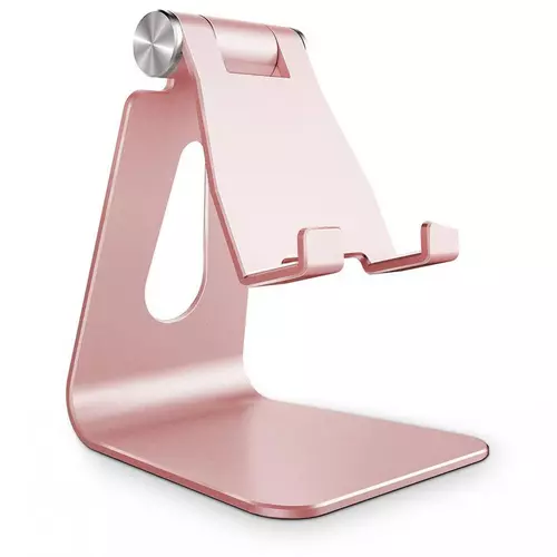 TECH PROTECT Z4a - univerzális asztali fém telefontartó állvány, pink