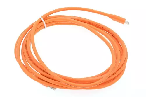 Kábel: MicroUSB / USB narancssárga adatkábel 3 méter