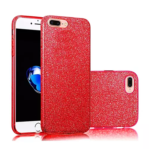 Telefontok iPhone SE 2020 - piros Shiny tok