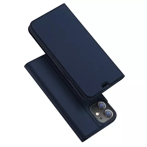 Telefontok iPhone 12 - Dux Ducis kék kinyitható tok