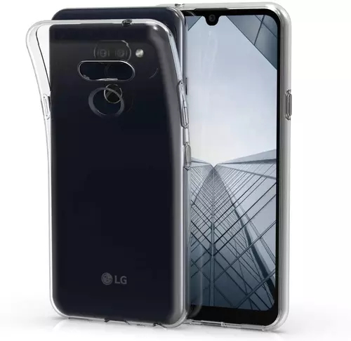 Telefontok LG K40S - átlátszó szilikon hátlap tok