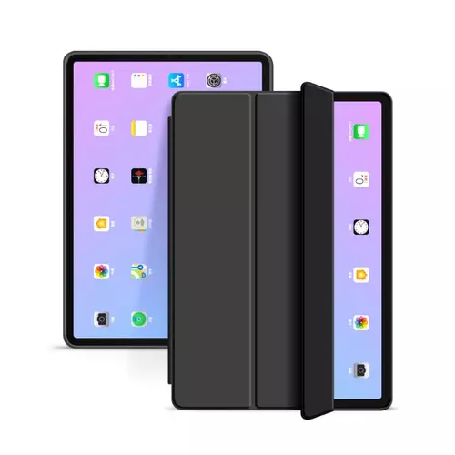 Tablettok iPad Air 4 (2020, 10,9 coll) - fekete smart case tablet tok