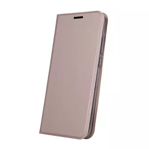 Telefontok Xiaomi Mi 10T Lite 5G - Smart Skin rose gold mágneses flipcover tok