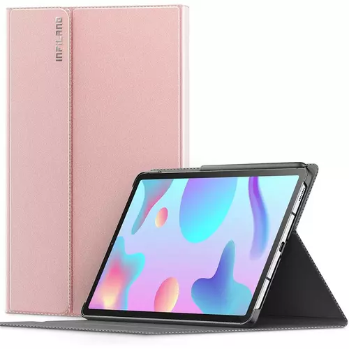 Tablettok Samsung Galaxy Tab S6 Lite (SM-P610, SM-P615) - INFILAND CLASSIC STAND Pink tablettok