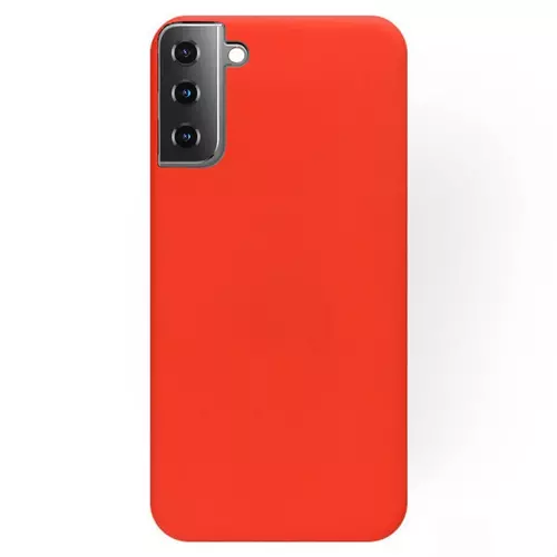 Telefontok Samsung Galaxy S21+ (S21 Plus) - piros szilikon tok