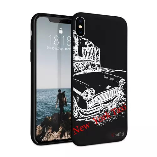 iPhone Xs Telefontok - Graffiti No.205 mintás szilikon tok