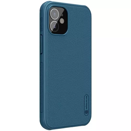 Telefontok iPhone 12 mini - Nillkin Super Frosted kék tok