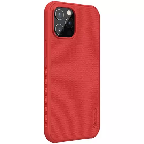 Telefontok iPhone 12 Pro - Nillkin Super Frosted piros tok