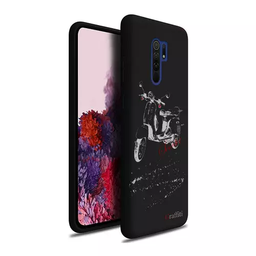 Xiaomi Redmi 9 Telefontok - Graffiti No.184 mintás szilikon tok