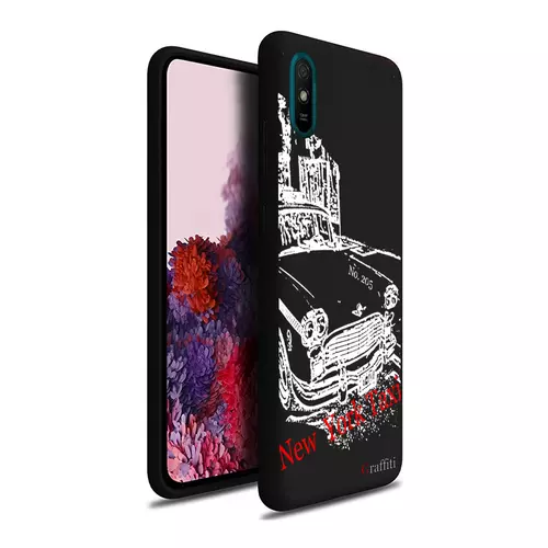 Xiaomi Redmi 9A / 9AT Telefontok - Graffiti No.205 mintás szilikon tok