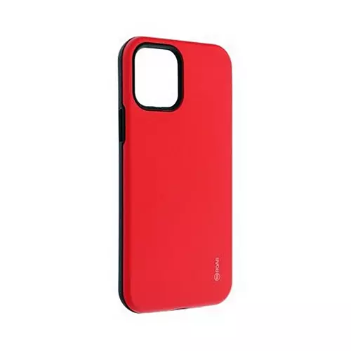 Telefontok iPhone 12 - ROAR Rico ütésálló piros tok